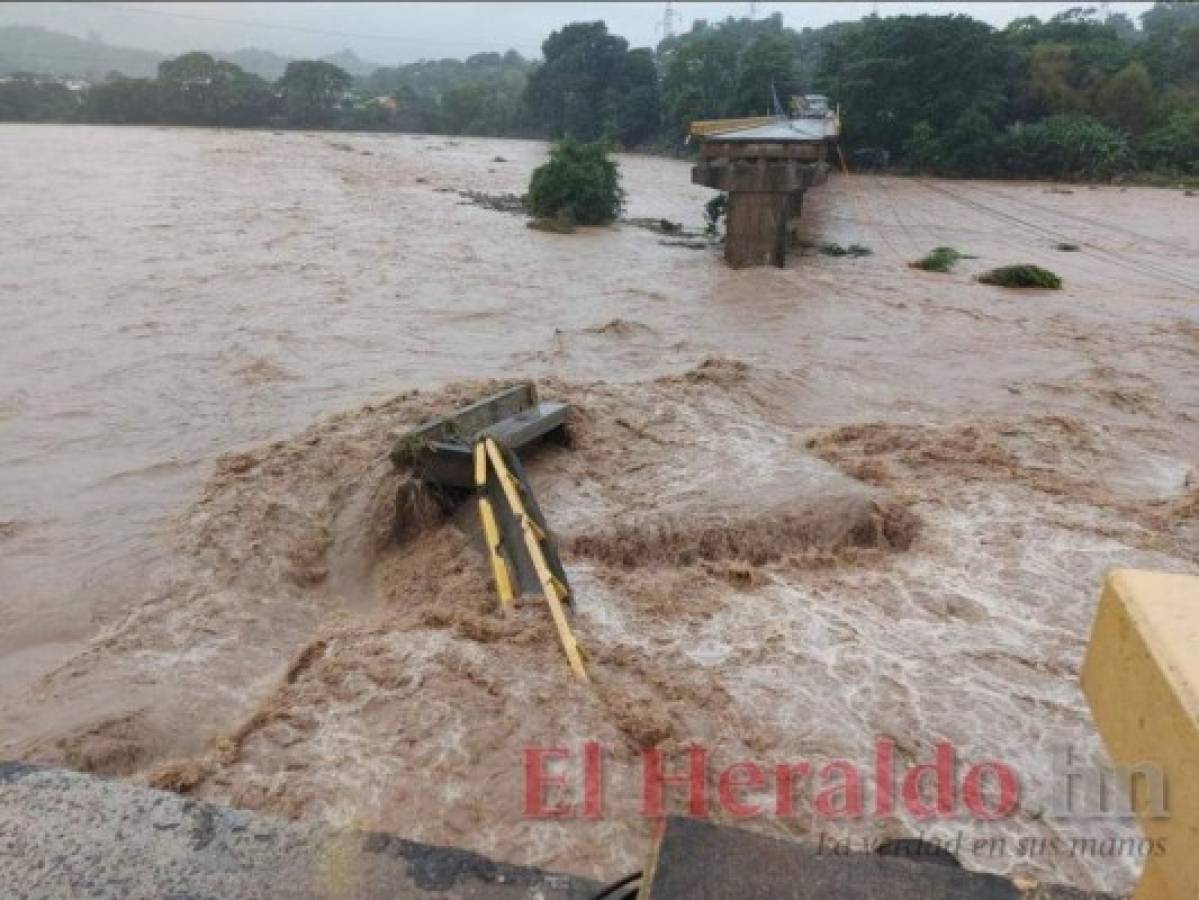 Luego del paso de los huracanes Eta y Iota la infraestructura del país se vio sumamente deteriorada. Foto: El Heraldo