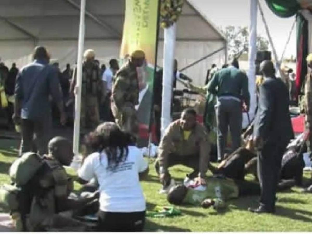 Explosión en Zimbabue causa varias víctimas en un acto del presidente Mnangagwa