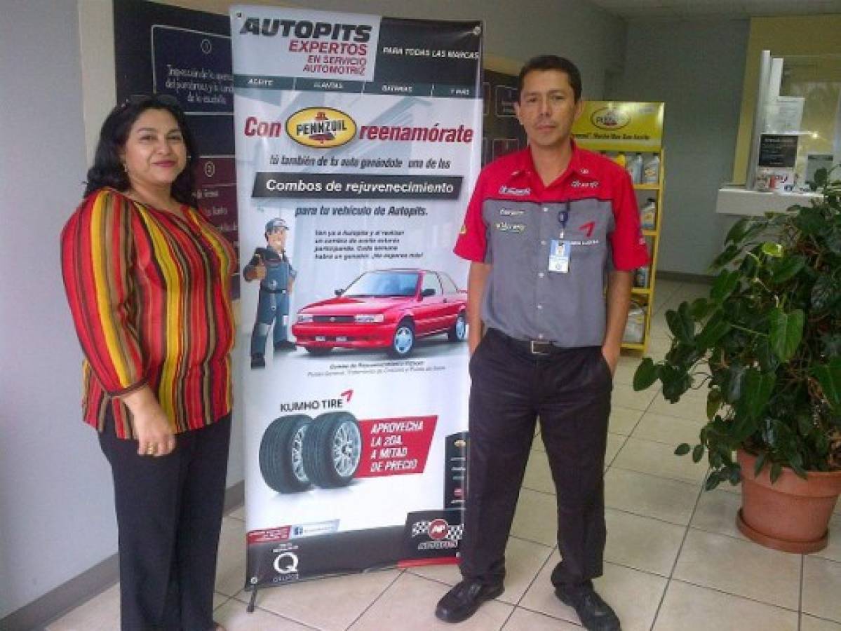 Autopits y Pennzoil premian a sus clientes