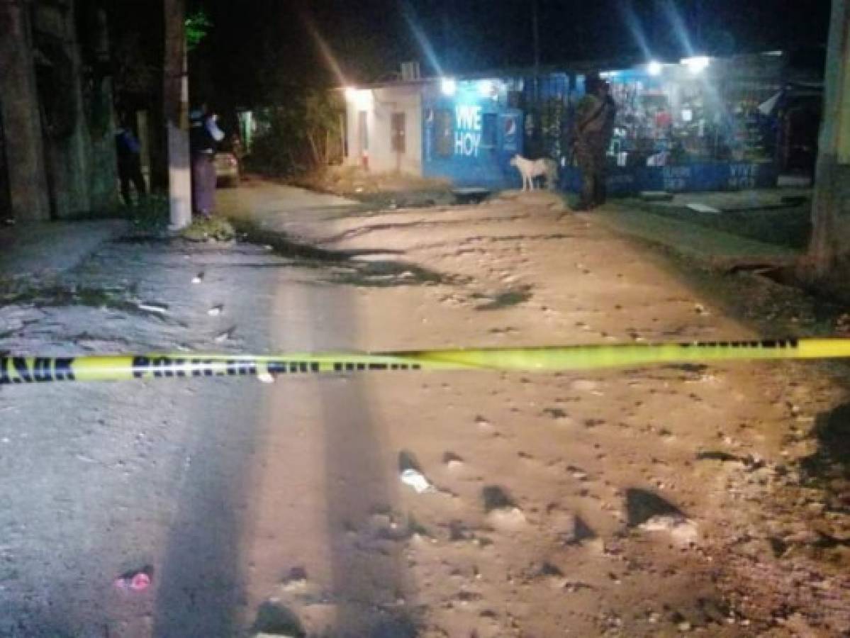 La primera masacre tuvo lugar en el conflictivo barrio San Antonio de Choloma.