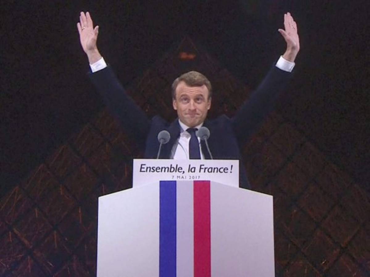 Donaldo Trump felicita a Macron por su 'gran victoria'