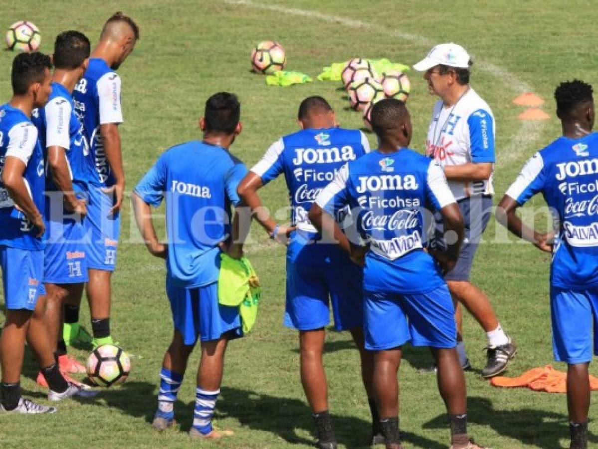 Selección de Honduras realizó su segundo entrenamiento pensando en la Copa Oro
