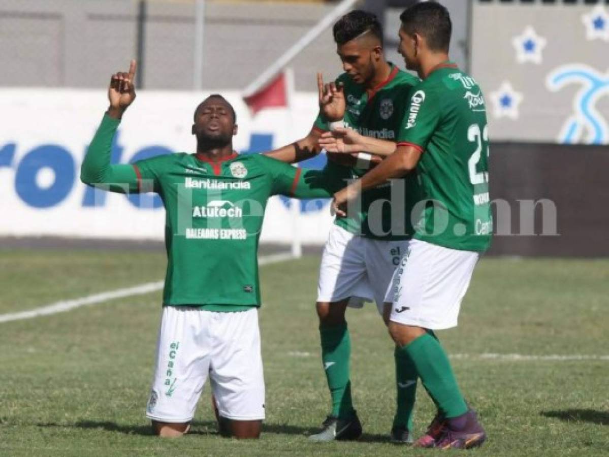 Juticalpa FC venció 2-0 a Marathón en el Juan Ramón Brevé Vargas