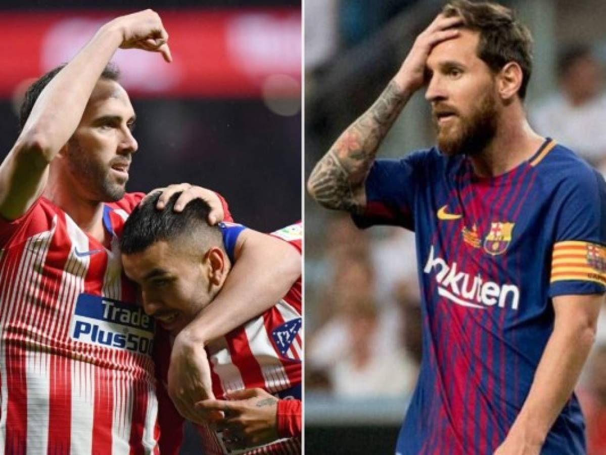 Atlético de Madrid venció 3-2 al Valencia y pospone el título del Barça