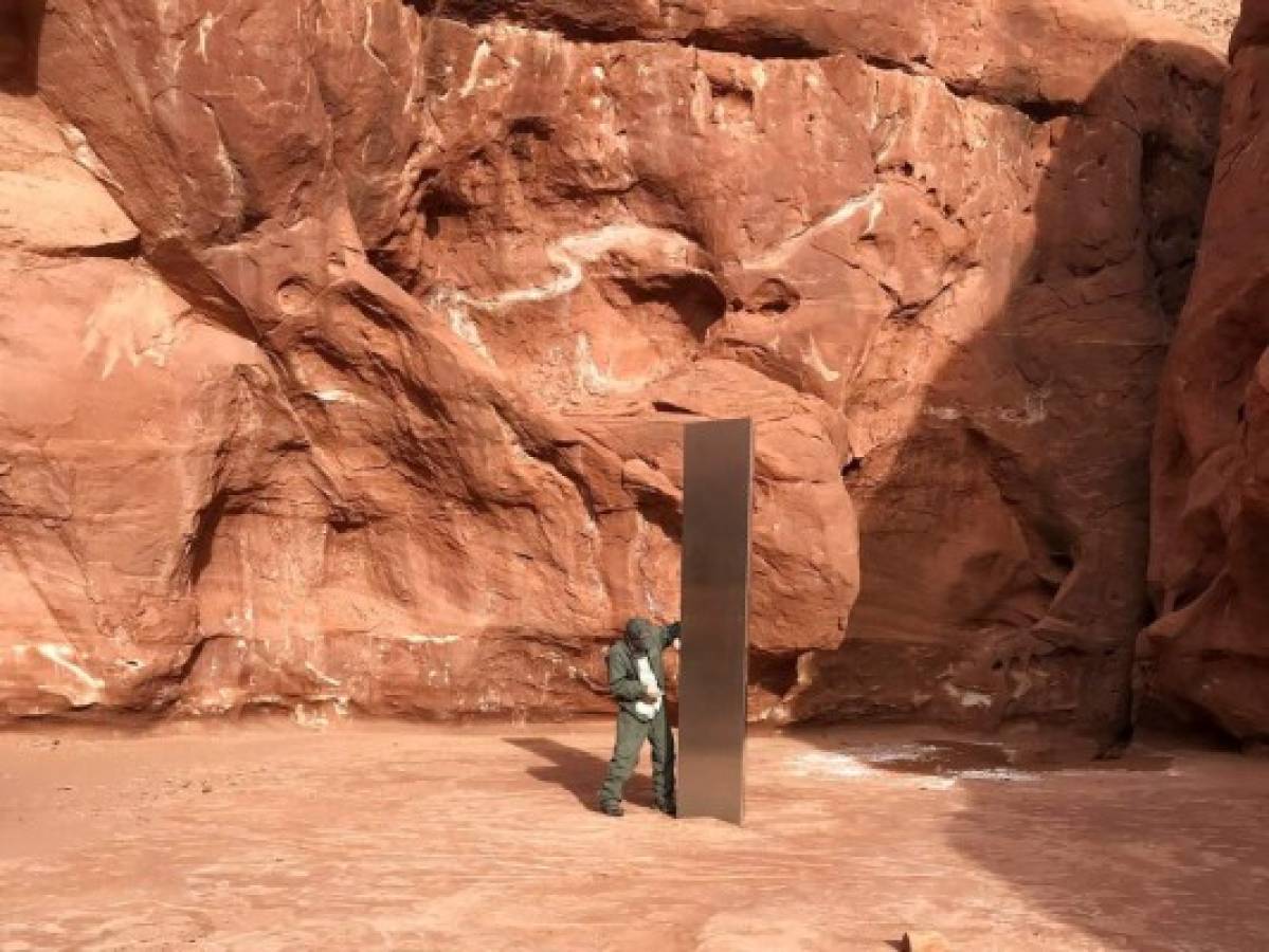 Desaparece el misterioso monolito hallado en el desierto de Utah