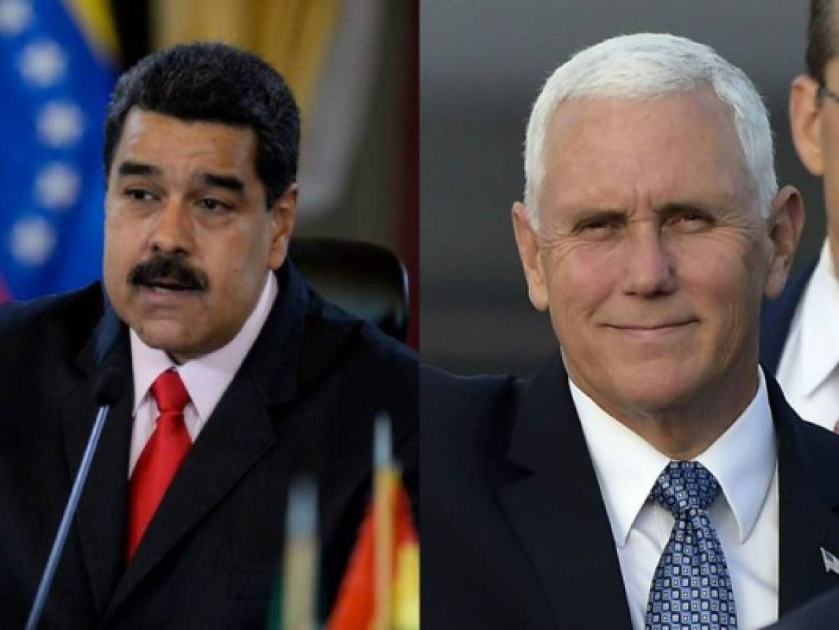 Nicolás Maduro llama 'culebra venenosa' a Mike Pence y arremete contra la Unión Europea