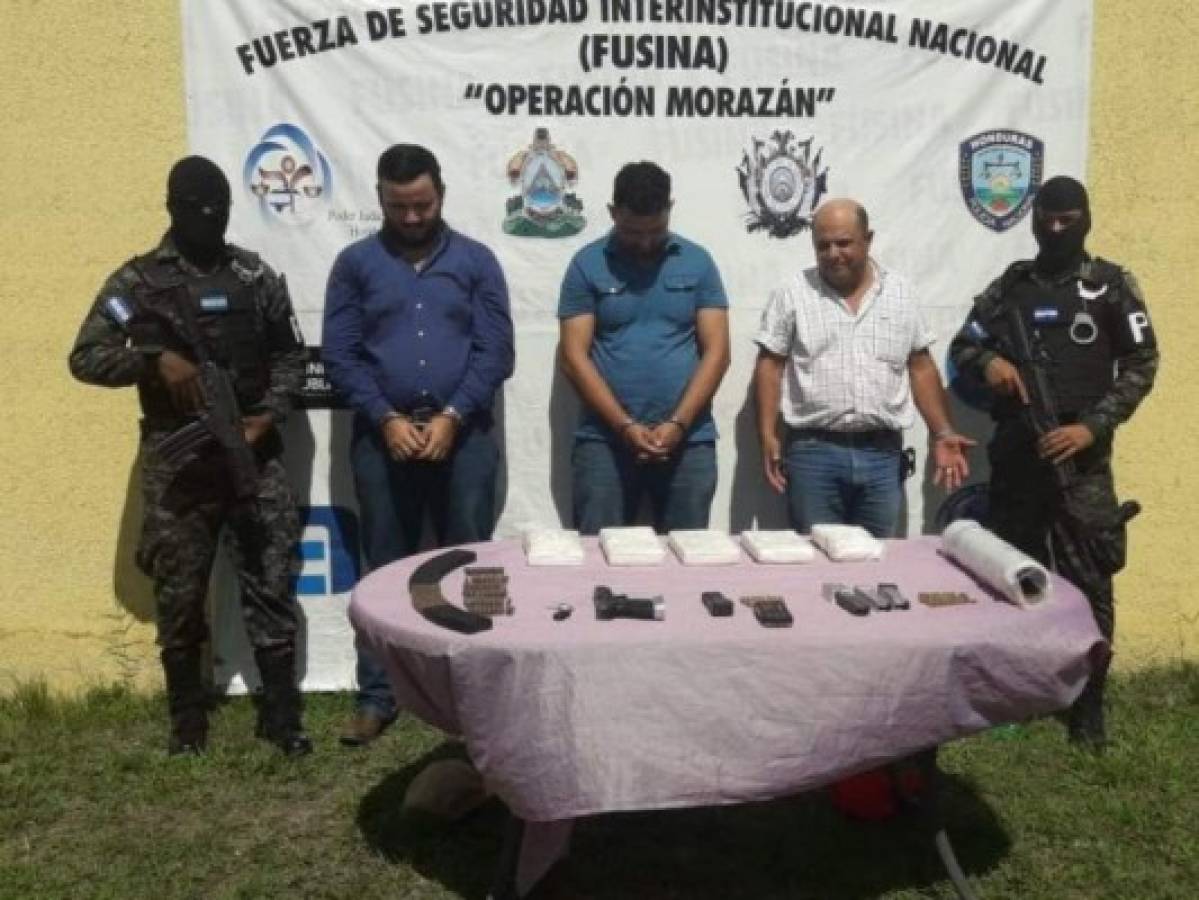 En operativo detienen a tres supuestos traficantes de droga en Copán