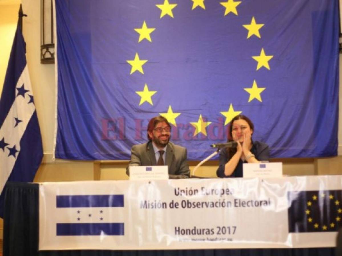 Misión de Observación Electoral de la Unión Europea presentó su informe final sobre las elecciones
