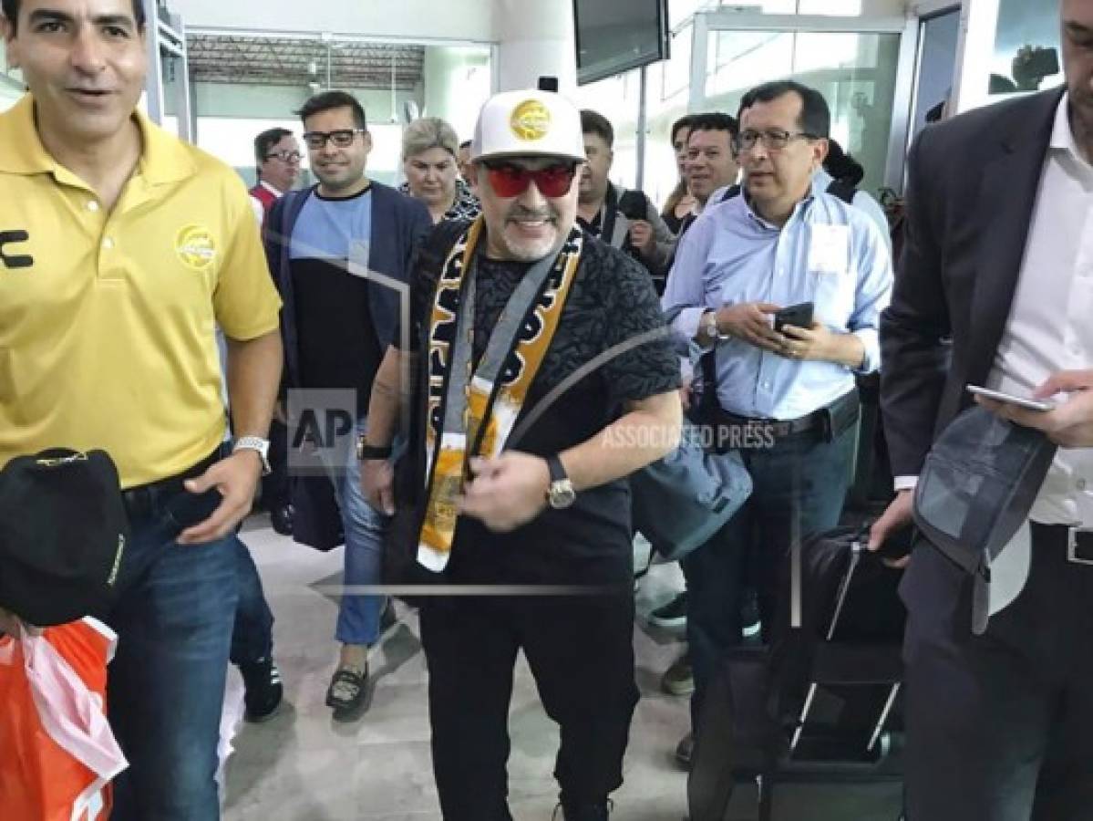 Maradona dirigirá un club en el centro del narco en México