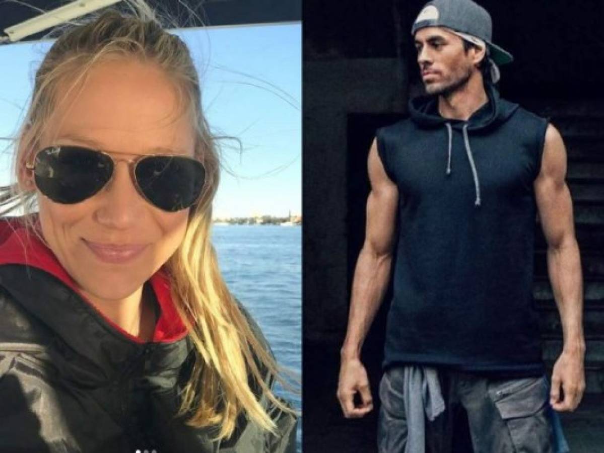 Enrique Iglesias y Anna Kournikova publican la primera foto de sus mellizos