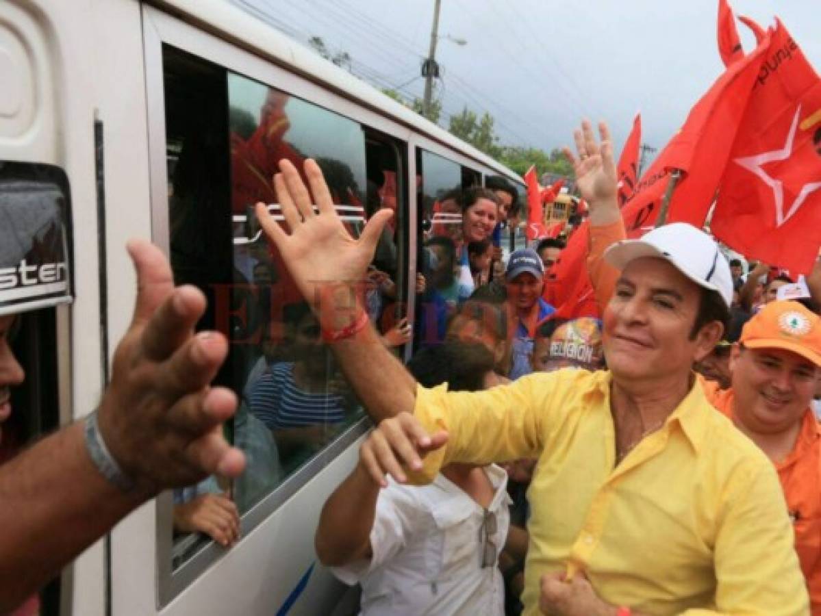 Nasralla y Libre prometen 'un triunfo contundente' en las elecciones generales de Honduras