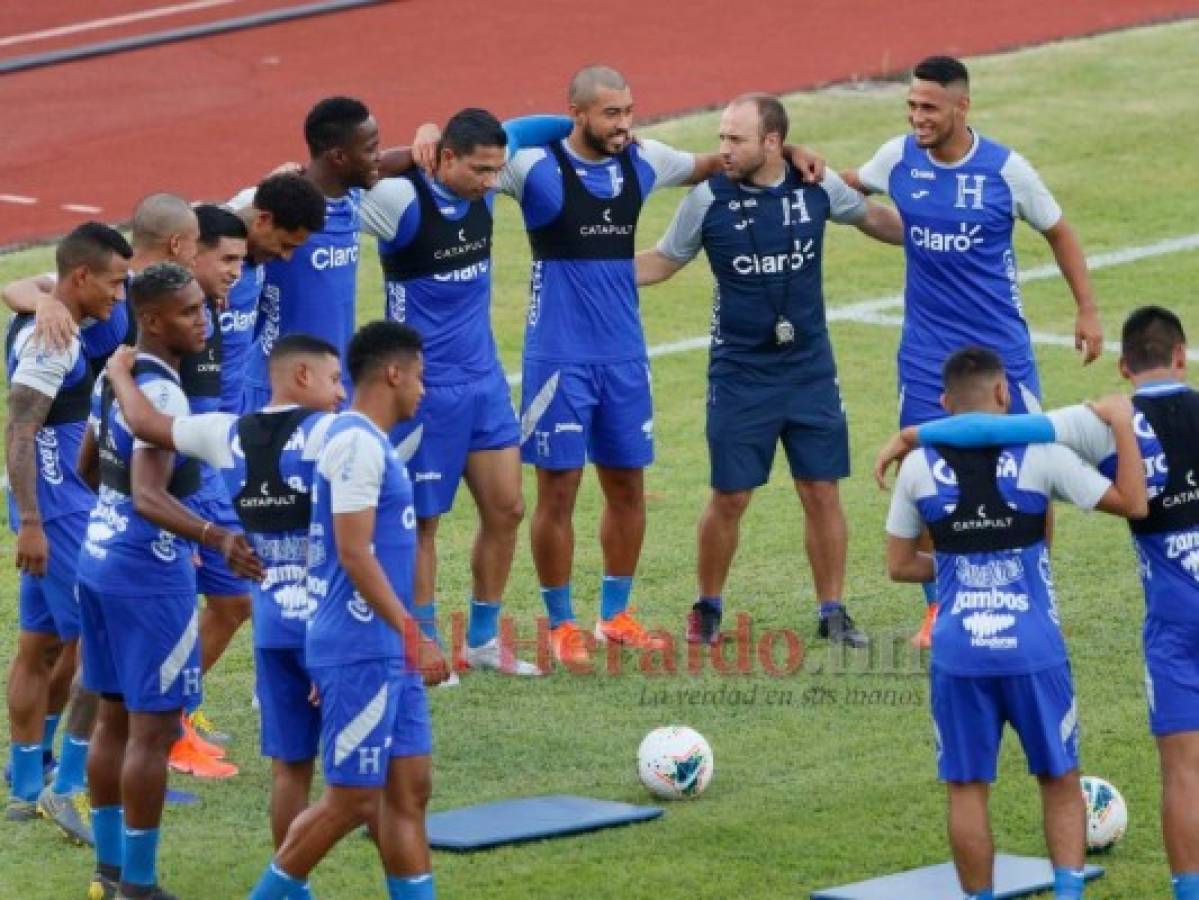 Selección de Honduras prepara su debut contra Jamaica en Copa Oro