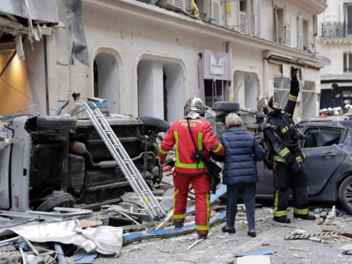 Explosión de gas en panadería de París deja dos muertos y 47 heridos