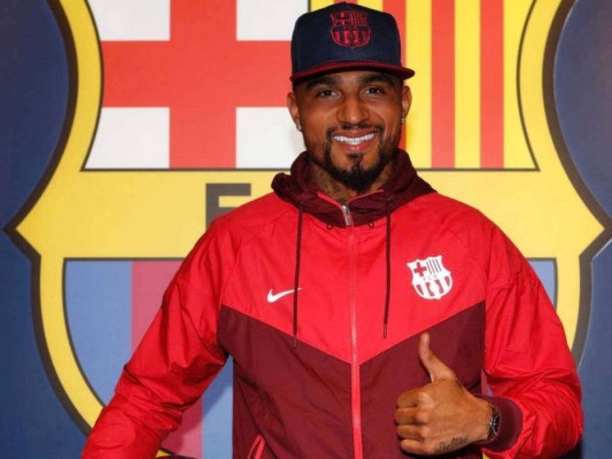 Kevin Prince Boateng heredó el dorsal 19; Messi también lo usó en el Barcelona