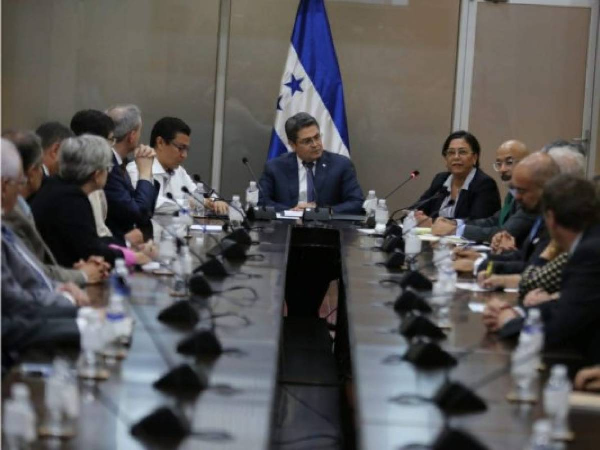 Honduras presenta Política Nacional de Transparencia ante miembros del G-16