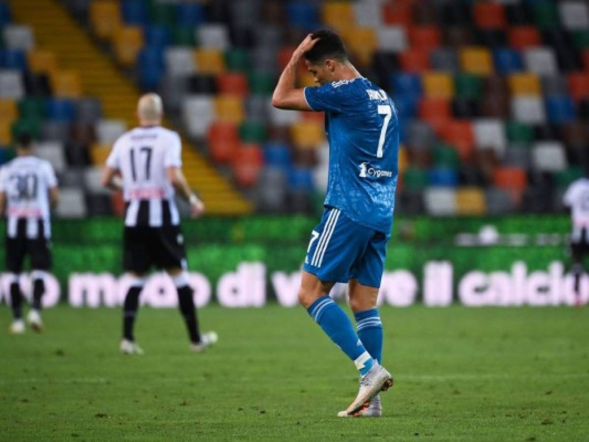 Juventus cae 2-1 en Udine y deja escapar primera oportunidad de ser campeón
