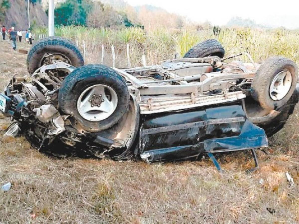 El alcohol fue factor en el fatal accidente registrado en Olancho