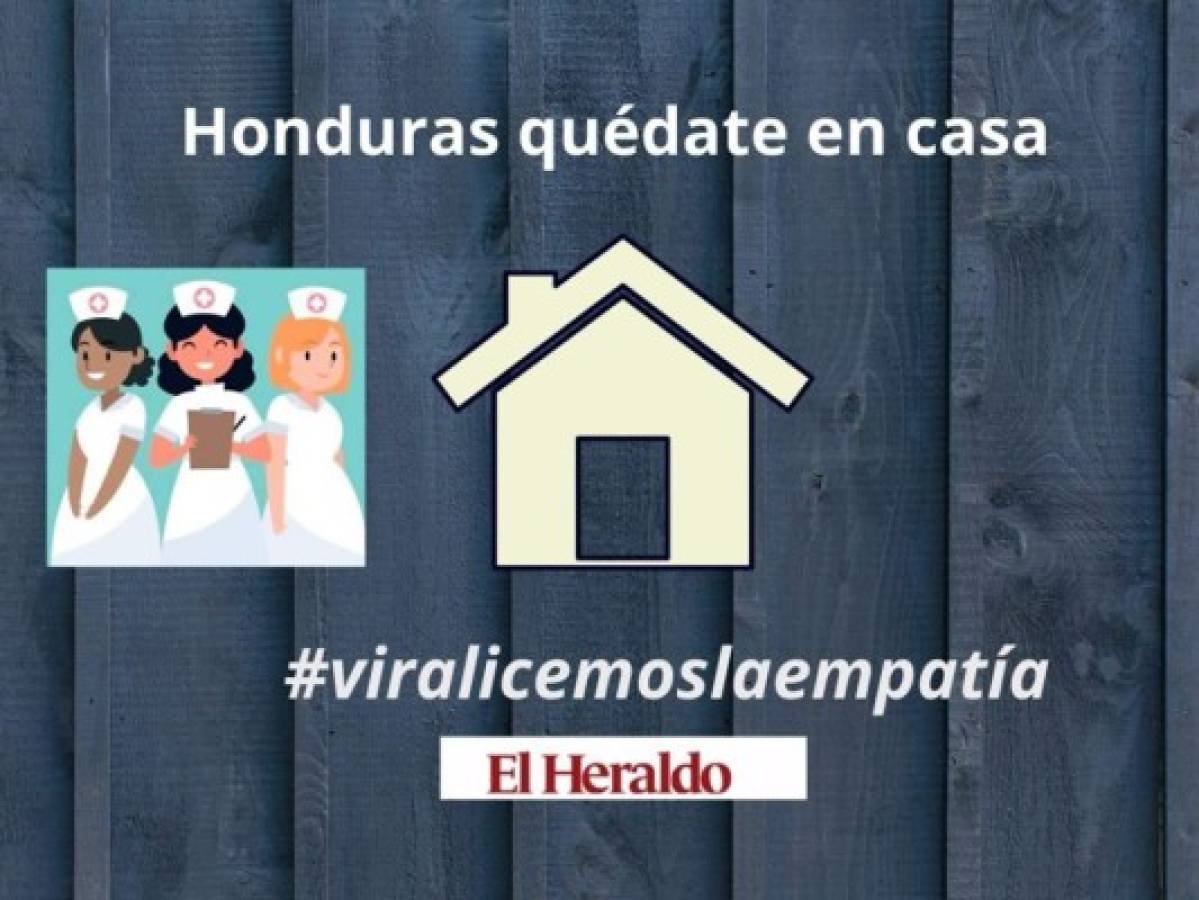 Hondureños se unen a campaña de EL HERALDO y desde casa agradecen a enfermeras