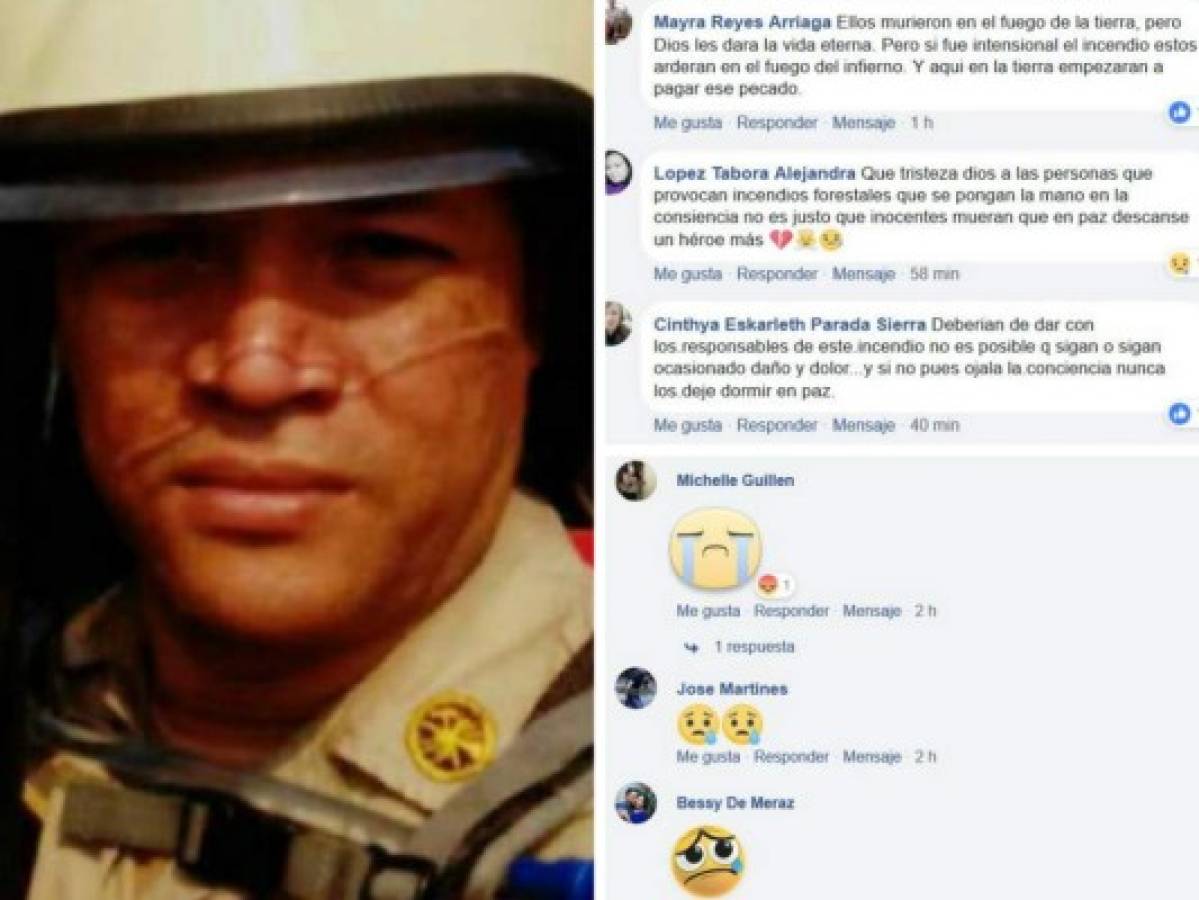 Hondureños reaccionan tras muerte de bombero Óscar Madrid en México