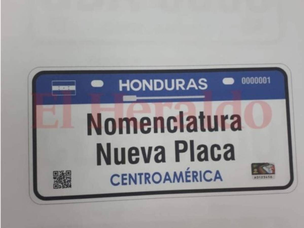 Comienza la entrega de placas vehiculares en Honduras