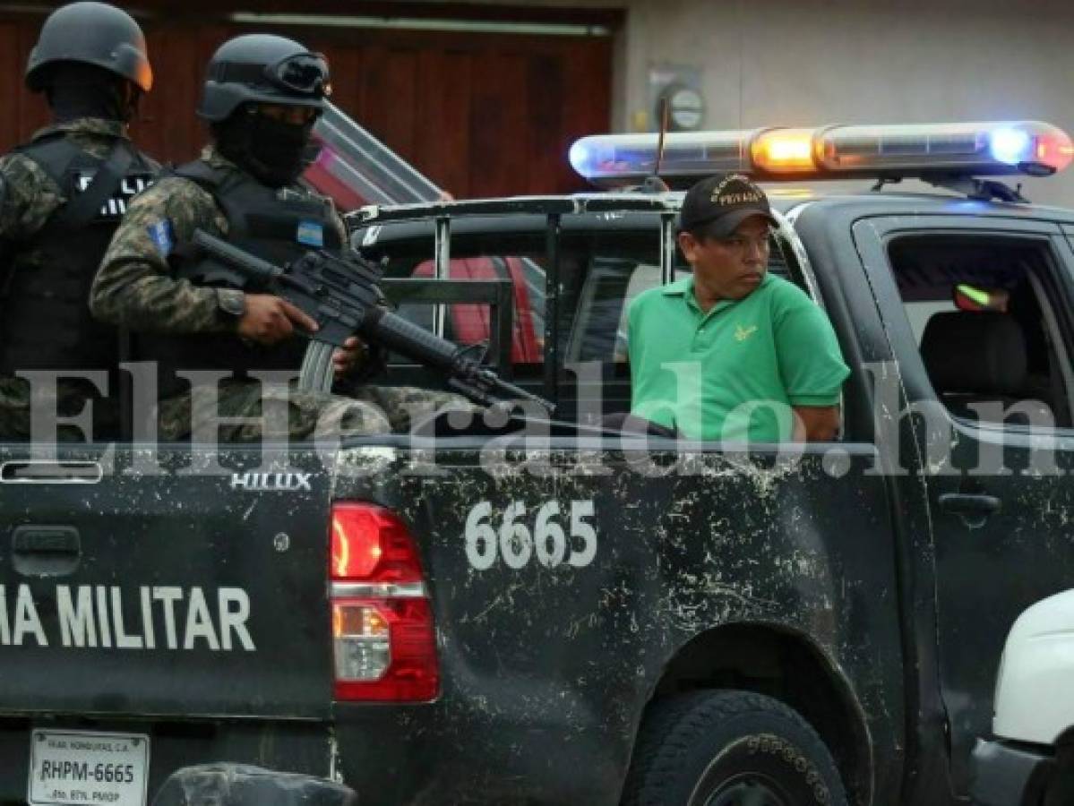 Capturan a uno de los jefes a nivel nacional de la pandilla 18 en la capital de Honduras