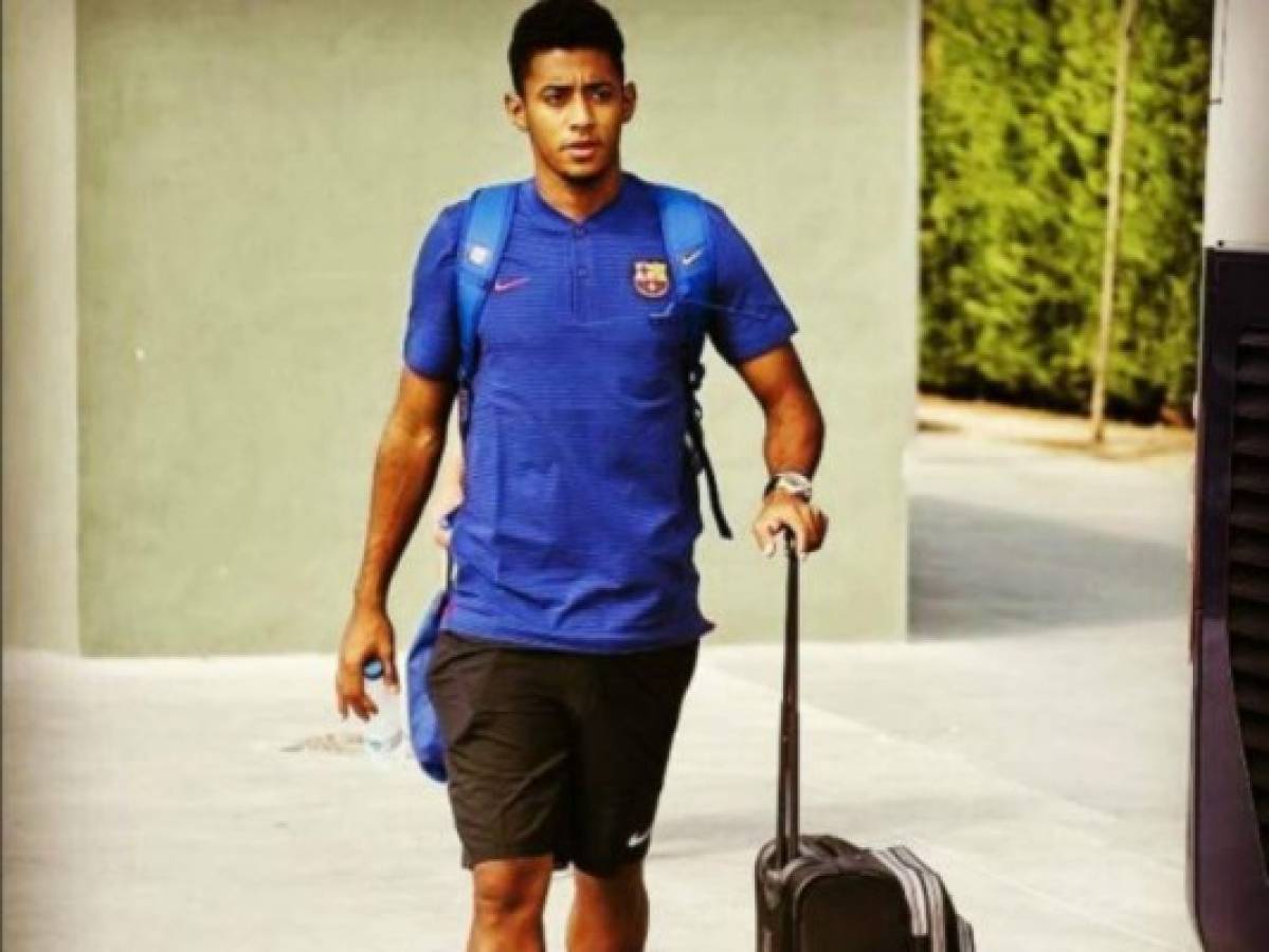 Jugador hondureño Anthony Choco Lozano lamenta atentado terrorista en Barcelona