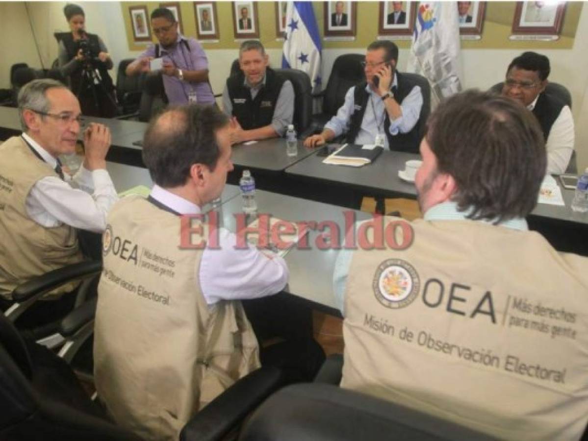 OEA concluye que no se puede confirmar dolo en las elecciones