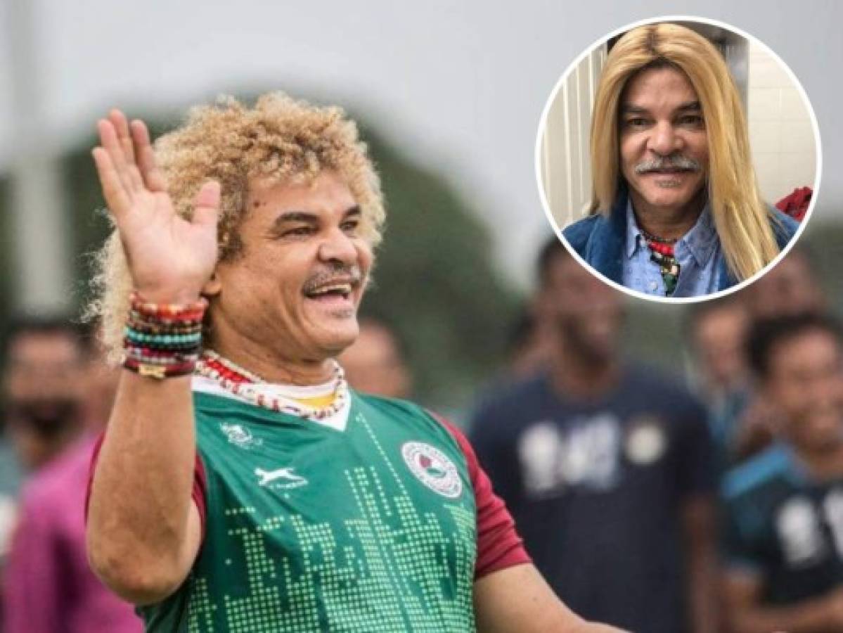 FOTO: El radical cambio de look de 'El Pibe' Valderrama que es tendencia en redes