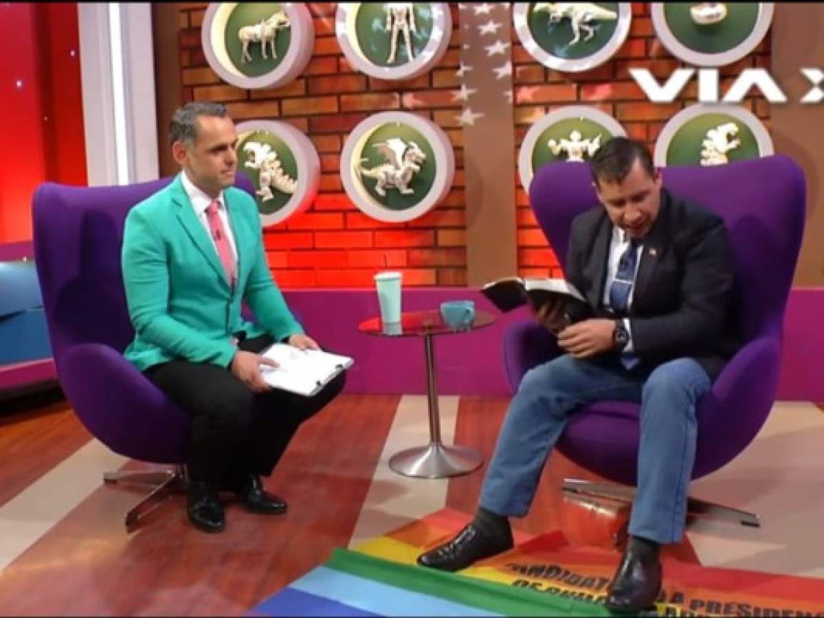 Pastor evangélico protagoniza acto homofóbico en programa de televisión