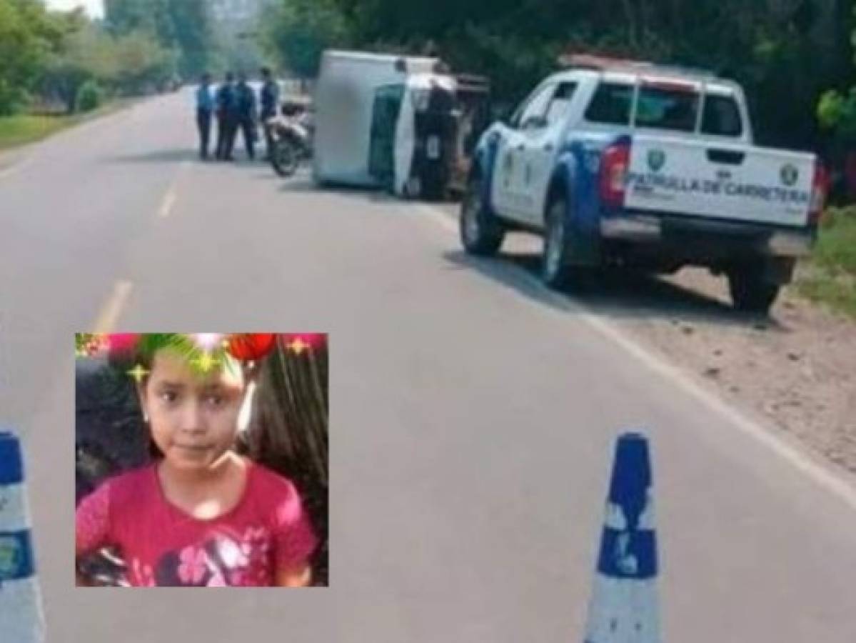 Niña de ocho años muere atropellada por carro repartidor en Olanchito