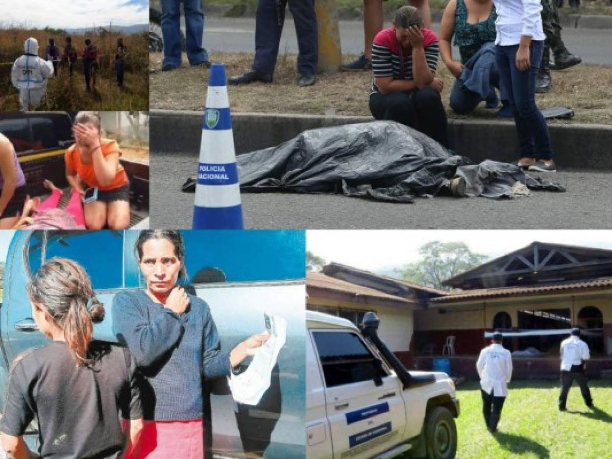 Trágica y violenta, así fue la segunda semana de enero del 2018 en Honduras