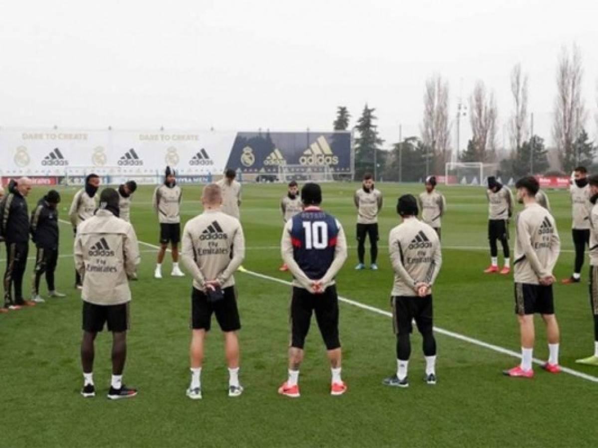 El homenaje del Real Madrid a Kobe Bryant previo a la Copa del Rey