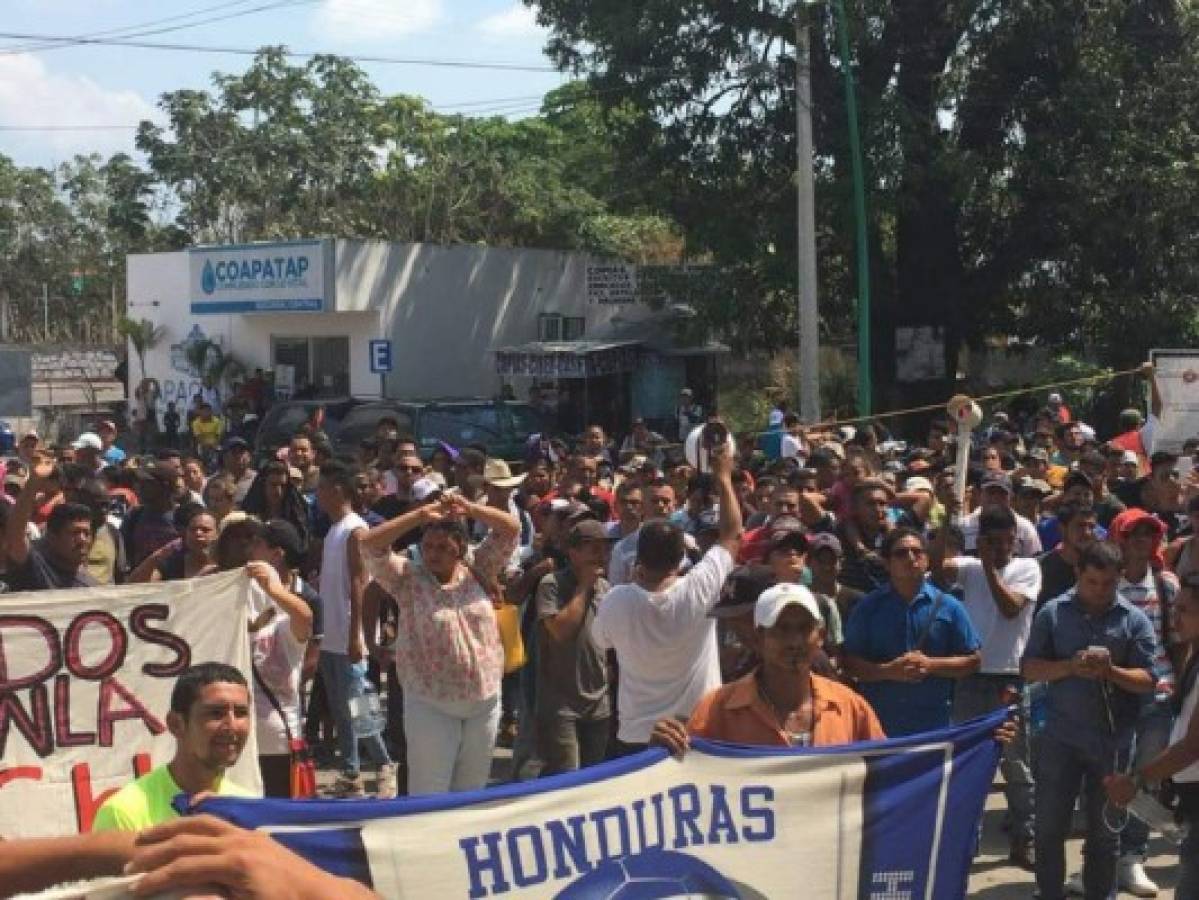 80% de los migrantes que realizan caravana hacia frontera de Estados Unidos son hondureños