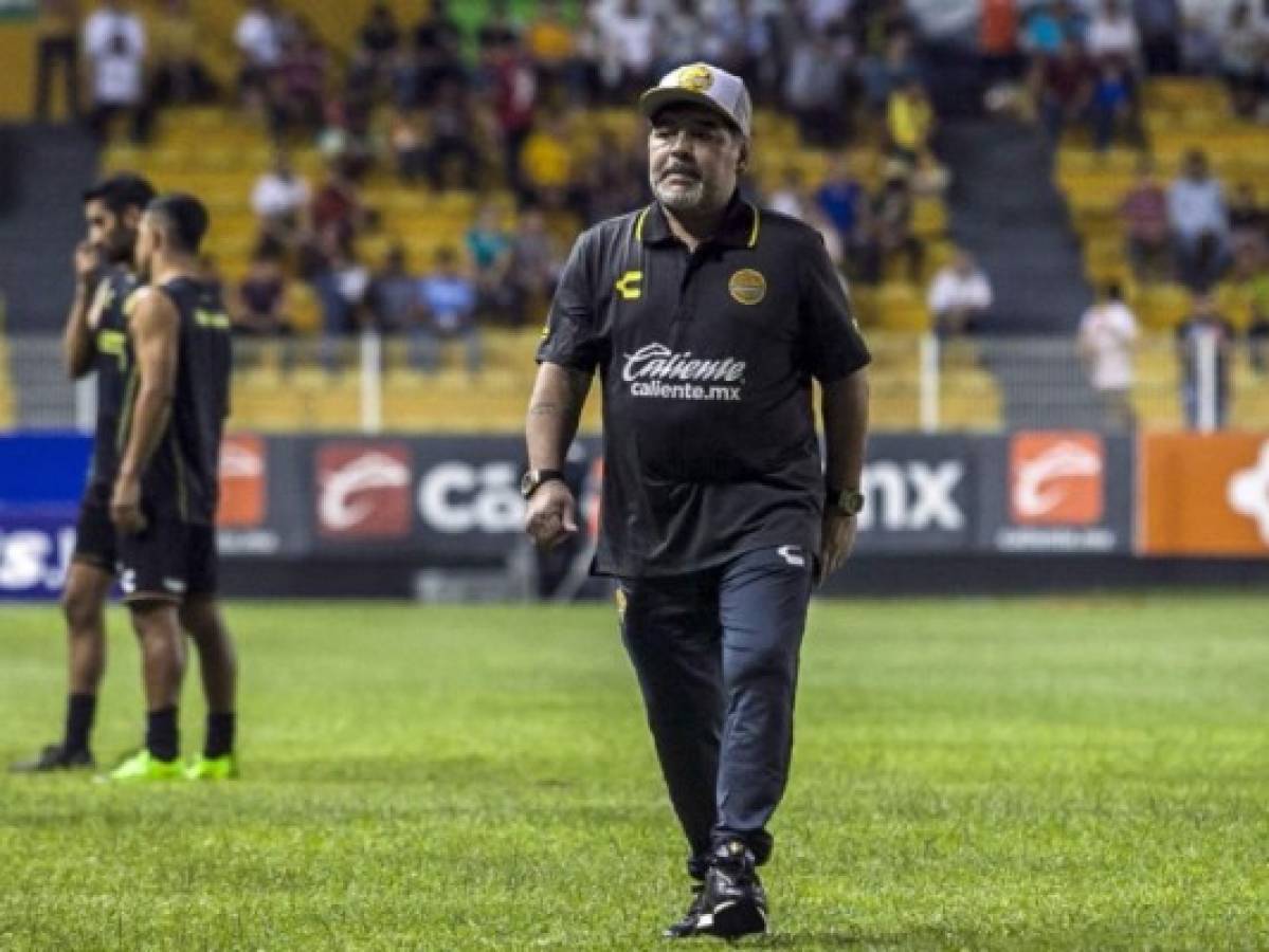 Diego Armando Maradona quiere los puntos: 'Que la Conmebol dé campeón a Boca'
