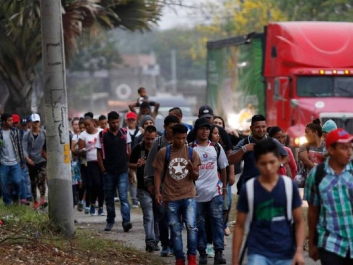 Incertidumbre desmotiva nuevas caravanas de migrantes