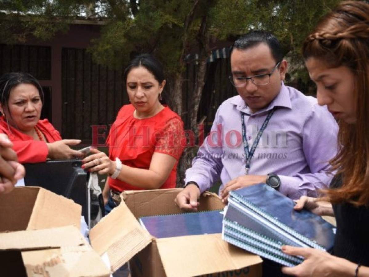 La ruta solidaria llegó a 240 niños de la Escuela Daniel Casco de la capital de Honduras