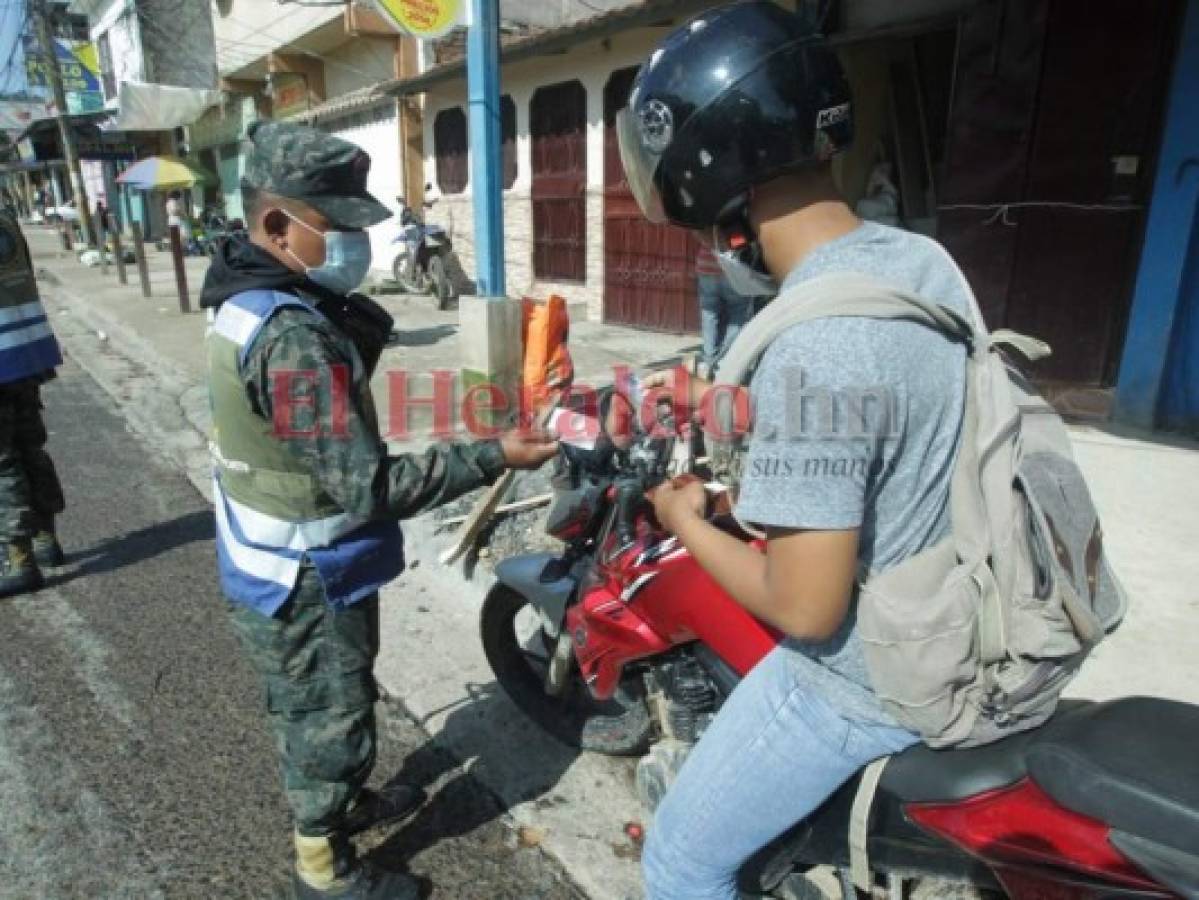 Hondureños pueden circular sin restricciones este lunes