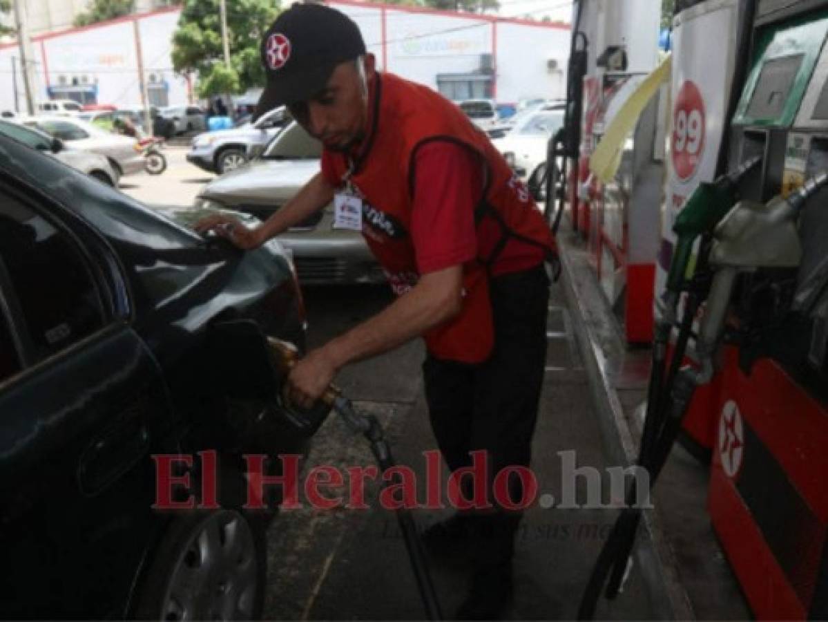 Honduras: Las gasolinas suben el lunes, pero bajará el galón de diésel