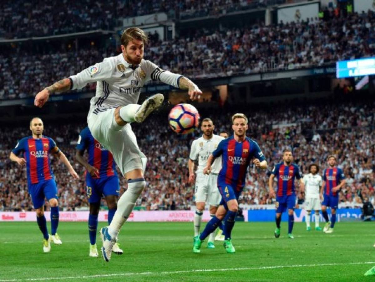 Sergio Ramos sancionado con un partido por la roja ante el Barcelona tras una falta a Messi