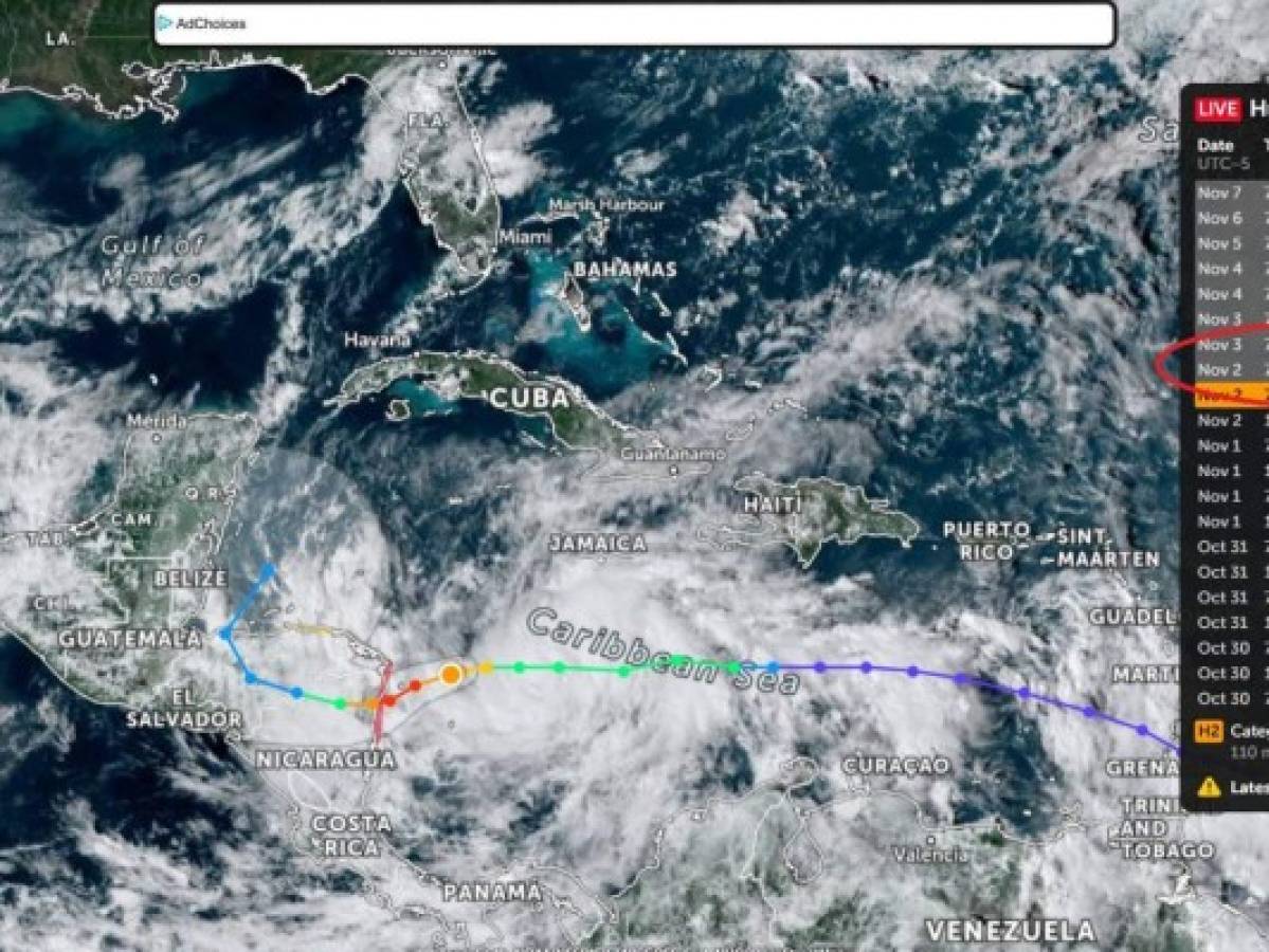 Nicaragua agiliza preparativos ante aproximación de huracán Eta