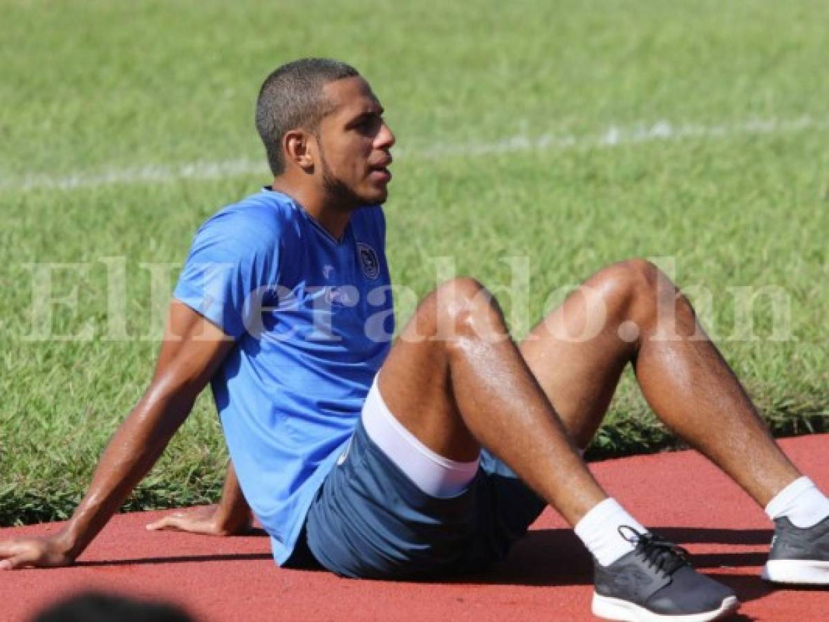 Eddie Hernández disputó con Motagua la última final ante Honduras Progreso. (Foto: Ronal Aceituno / Deportes El Heraldo / El Heraldo Honduras / Noticias de Honduras)