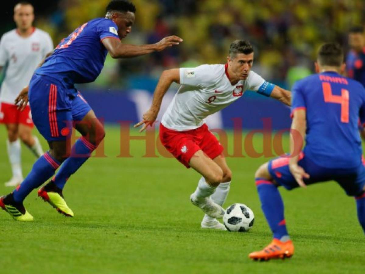 Colombia deja fuera del Mundial a Polonia en el Kazán Arena