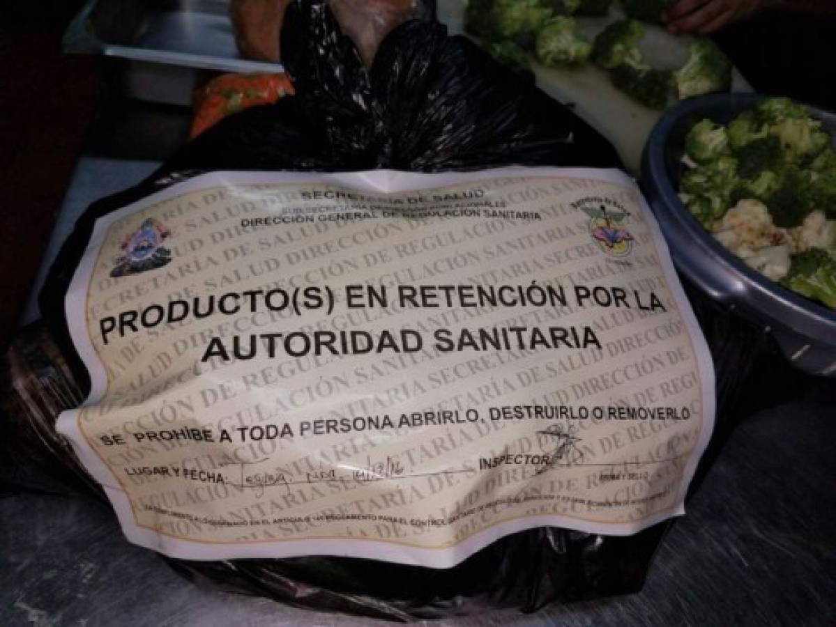 Honduras: Alimentos vencidos y otros hallazgos durante operativos en negocios