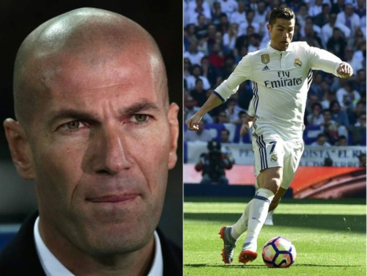 Zidane siente 'un poco de envidia' de las estadísticas de Cristiano Ronaldo  