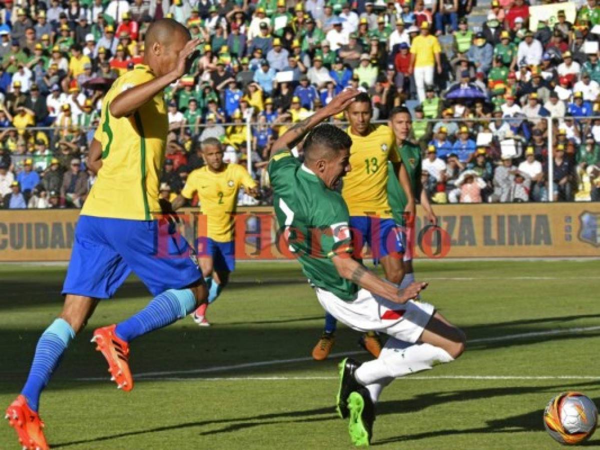 Clasificada Brasil empata 0-0 con Bolivia en altura de La Paz