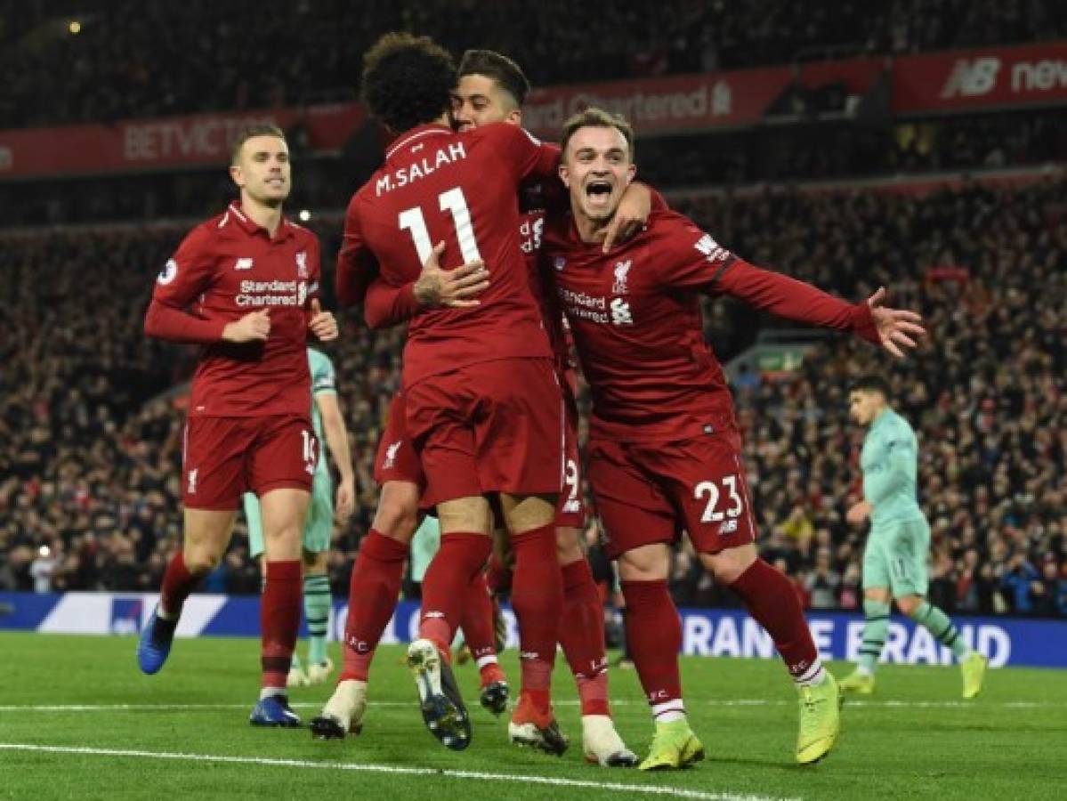 Liverpool se escapa con goleada al Arsenal guiado por Roberto Firmino