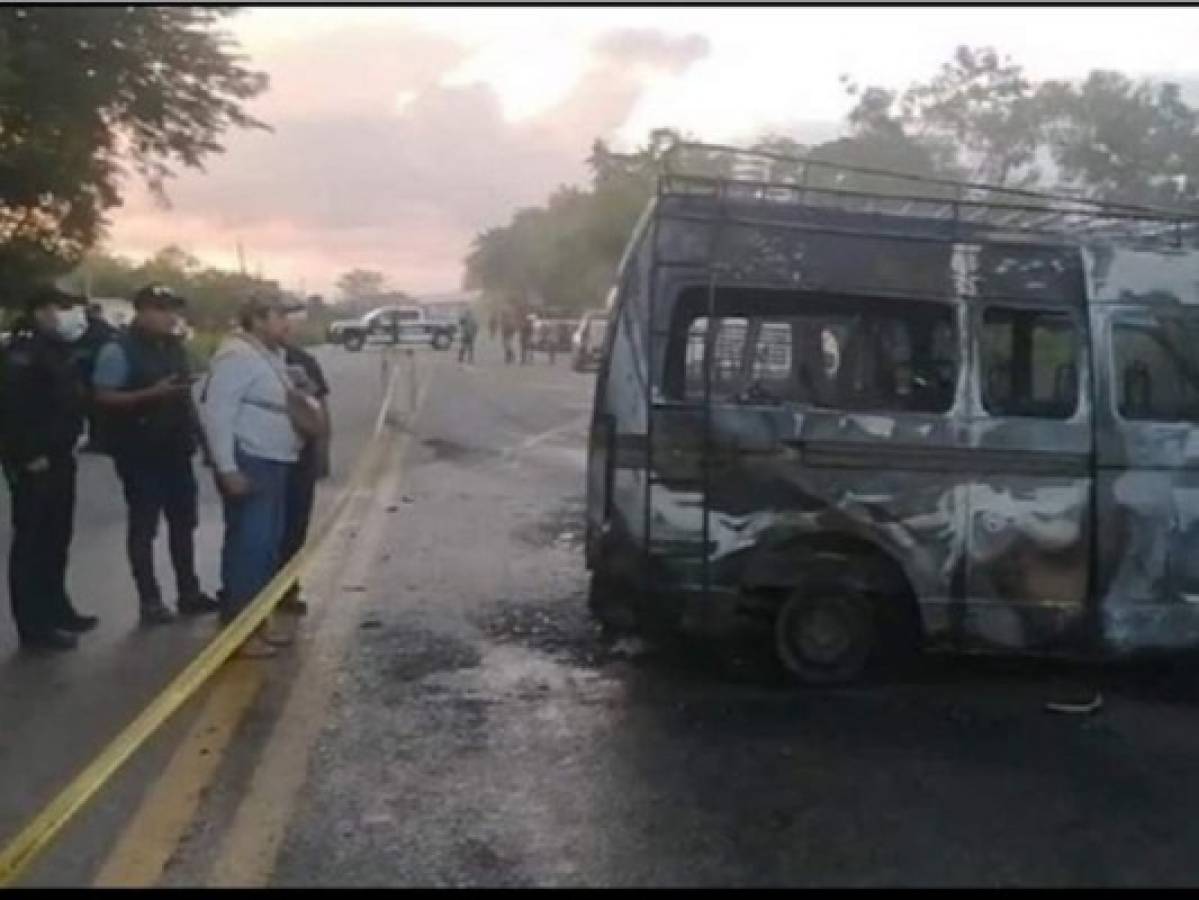 Accidente deja 12 migrantes muertos en México, aparentemente 10 hondureños