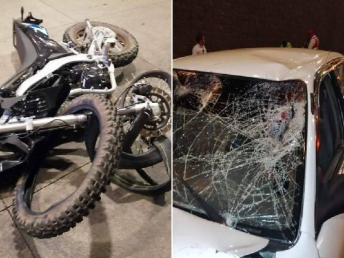 Motociclista muere tras impactar con un taxi en el bulevar Centroamérica