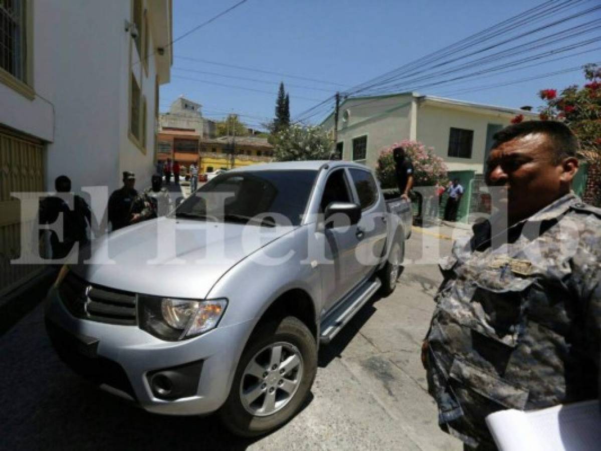 Honduras: Detenidos vinculados con banda del 'Gato Negro' llegan a los juzgados capitalinos