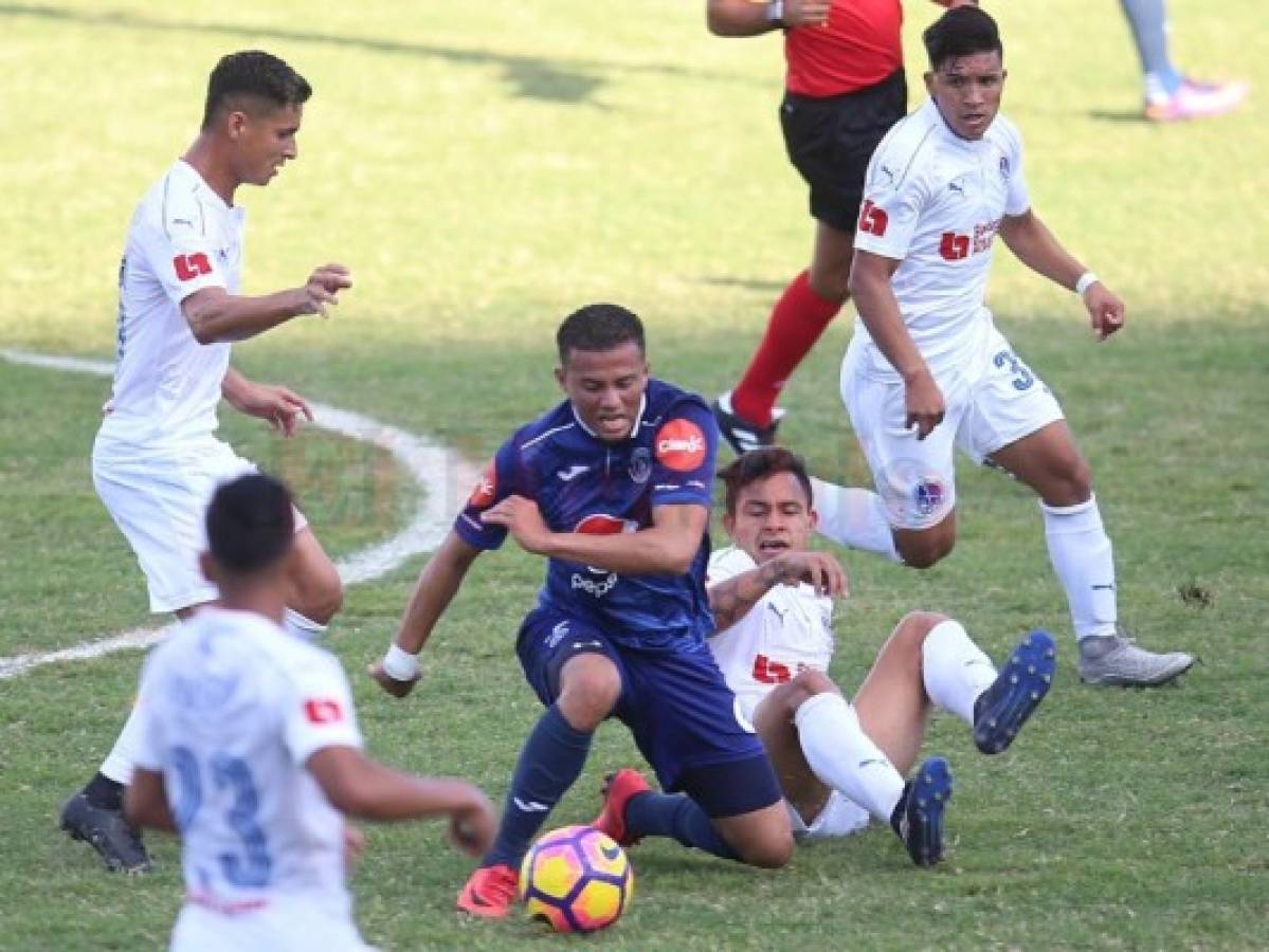 Final de ida del fútbol de Honduras: Motagua venció a Olimpia por primera vez en 2018